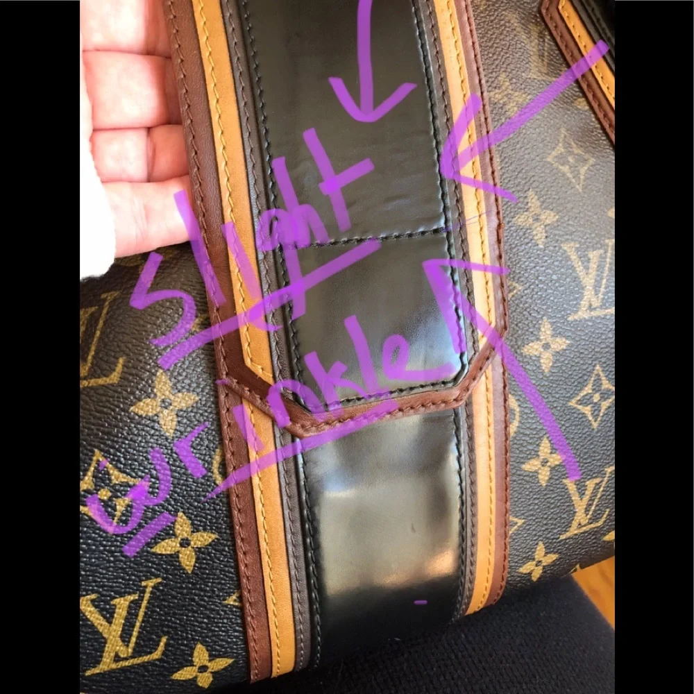 🍒LOUIS VUITTON Mirage Greit Handbag VINTAGE LImited Edition Monogram - Picture 8 of 10